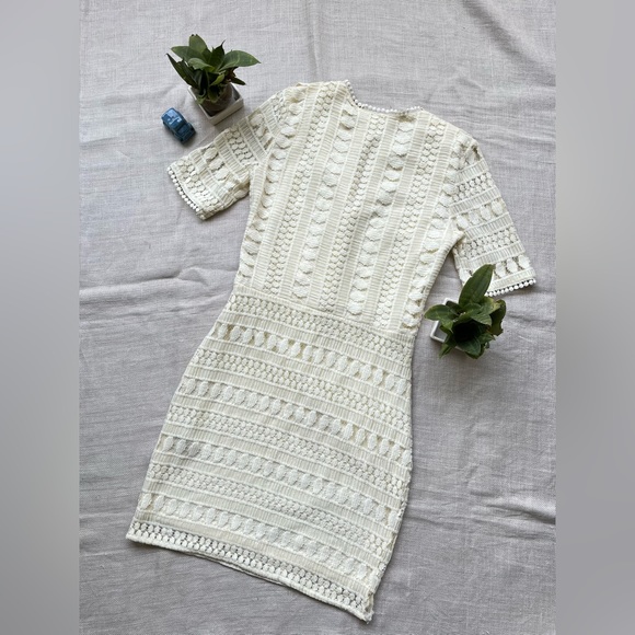 H&M Dresses & Skirts - Off White H&M Lace Dress